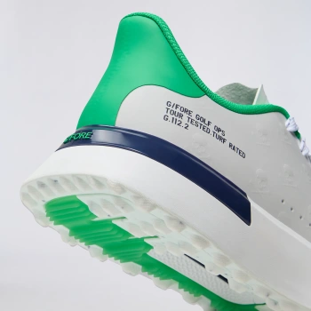 Alternative image of MEN'S G.112 EMBOSSED SKULL & TEES GOLF SHOE in Snow / Clover