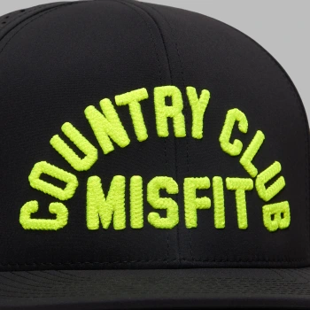 Alternative image of LTD RELEASE COUNTRY CLUB MISFIT PERFORATED DELTA HAT in ONYX / ELECTRIC