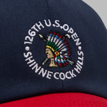 Alternative image of 2026 U.S. OPEN OFFICIAL LOGO RELAXED FIT HAT in TWILIGHT / LAVA