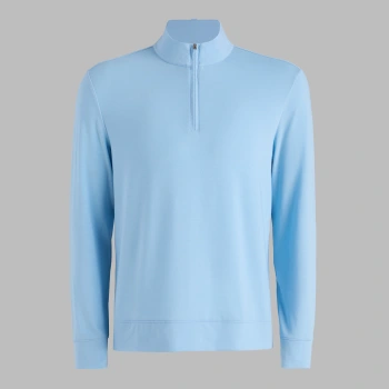 SOFT TOUCH JERSEY 1/4 ZIP in BAJA