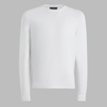 ALL PLAY TERRY CREWNECK in Snow