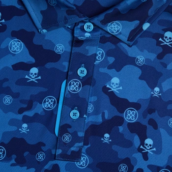 Alternative image of ICON CAMO TECH JERSEY POLO in Azul
