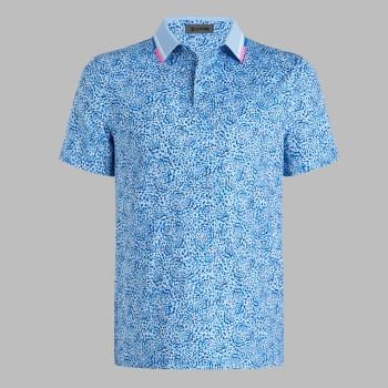 FIREWORKS TECH JERSEY POLO in BAJA