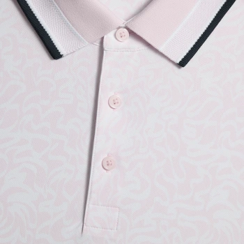 Alternative image of SCRIBBLE TECH JERSEY POLO in Blush