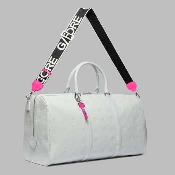 Alternative image of EMBOSSED SKULL & TEES LEATHER WEEKENDER in Nimbus