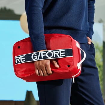 CANVAS SHOE BAG in Lava