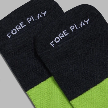 Alternative image of WOMEN'S TWO TONE FORE PLAY ANKLE SOCK in GECKO / TWILIGHT