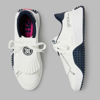 WOMEN'S G.112 KILTIE GOLF SHOE in Snow / Twilight