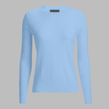 POINTELLE G CREWNECK JUMPER in BAJA