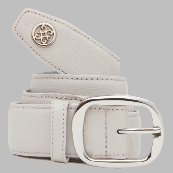 MEN'S CIRCLE G'S WEBBED BELT in Nimbus
