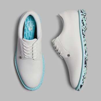 MEN'S GALLIVANTER CAMO SOLE LEATHER GOLF SHOE in SNOW / CENOTE