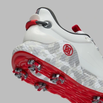 Alternative image of MEN'S MG4+ O2 G/LOCK CAMO MID SOLE GOLF SHOE in Snow / Charcoal