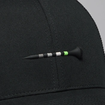 Alternative image of SILICONE TEE TRUCKER HAT in Onyx