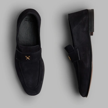 MEN'S METAL TEES SUEDE FLEX LOAFER in Twilight