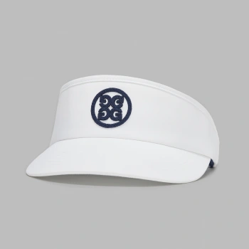 CHAINSTITCH CIRCLE G'S VISOR in Snow