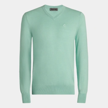 Alternative image of G SCRIBE VERSE V NECK CASHMERE SWEATER - Alternate Image 1