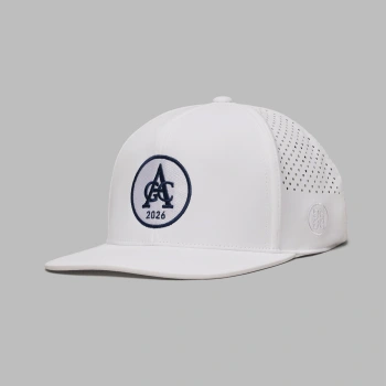 2026 PGA PERFORATED DELTA HAT in Snow