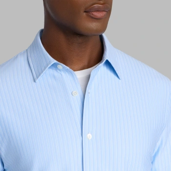 Alternative image of LTD RELEASE LUXE COTTON BLEND SHIRT in BAJA / SNOW
