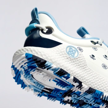 Alternative image of WOMEN'S MG4+ O2 GRADIENT SKULL & TEES GOLF SHOE in SNOW / MULTI