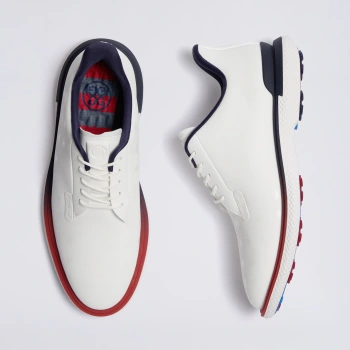 MEN'S GALLIVAN2R SKULL & TEES GOLF SHOE in SNOW / CLASSIC RED
