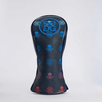 GRADIENT SKULL & TEES LEATHER 3-WOOD HEADCOVER in TWILIGHT MULTI