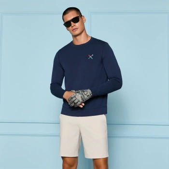 Alternative image of LTD RELEASE TEE TIME PERFORMANCE PIQU&Eacute; CREWNECK LAYER in Twilight