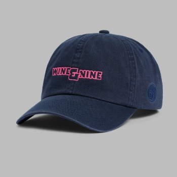 LTD RELEASE WINE & NINE RELAXED FIT HAT in Twilight