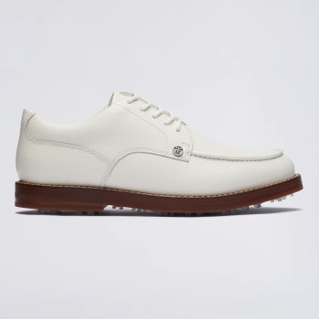 WOMEN'S LTD RELEASE GALLIVANTER DERBY LEATHER LUXE SOLE GOLF SHOE in Snow