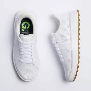 WOMEN'S G.112 PERFORATED GOLF SHOE in Snow