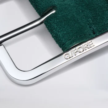 Alternative image of MEN'S LUXE SUEDE BELT in Pine
