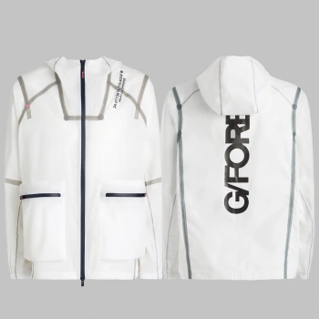 QRT WATER REPELLENT RIPSTOP JACKET in Snow