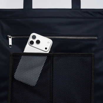 TRIPPY QUILTED CLUB TOTE BAG in Twilight