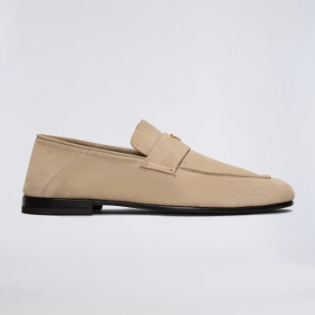 MEN'S METAL TEES SUEDE FLEX LOAFER in PUMICE