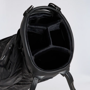 Alternative image of SCRAMBLE SKULL & TEES PARACHUTE CARRY GOLF BAG in Onyx