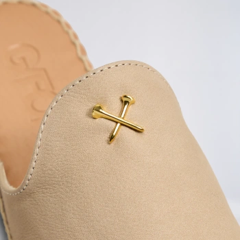 Alternative image of WOMEN'S METAL TEES NUBUCK ESPADRILLE in PUMICE