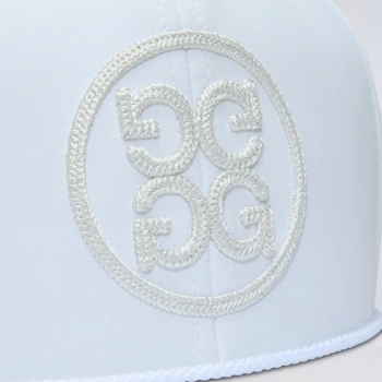 Alternative image of CIRCLE G'S PERFORATED DELTA HAT in Snow