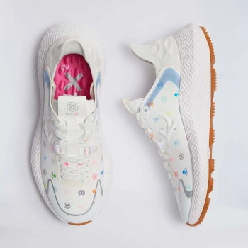Alternative image of WOMEN'S MG4X2 SKULL & TEES HYBRID GOLF CROSS TRAINER in SNOW / MULTI