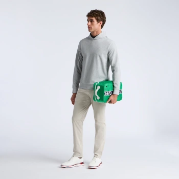 Alternative image of PEBBLE QUILTED HOODIE in NIMBUS MELANGE
