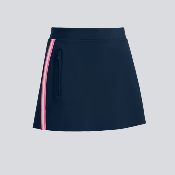 SIDE STRIPE STRETCH SCUBA SKORT in Twilight