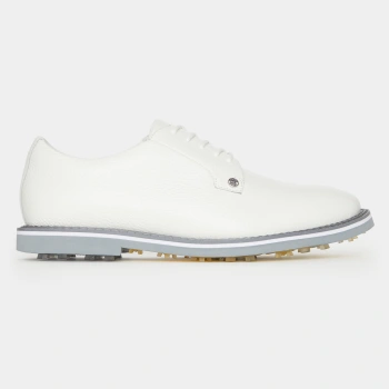 MEN'S GALLIVANTER PEBBLE LEATHER GOLF SHOE in SNOW / MONUMENT
