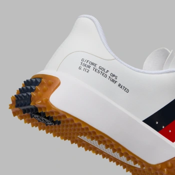 Alternative image of MEN'S G.112 STRIPE GOLF SHOE in SNOW / MULTI