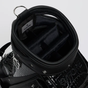 Alternative image of LTD RELEASE NOVELTY CROC-EMBOSSED LEATHER TOUR BAG in Onyx