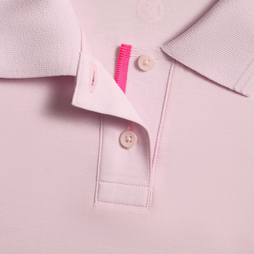 ALL PLAY TUX BOXY POLO in Blush - Alternate Image 4