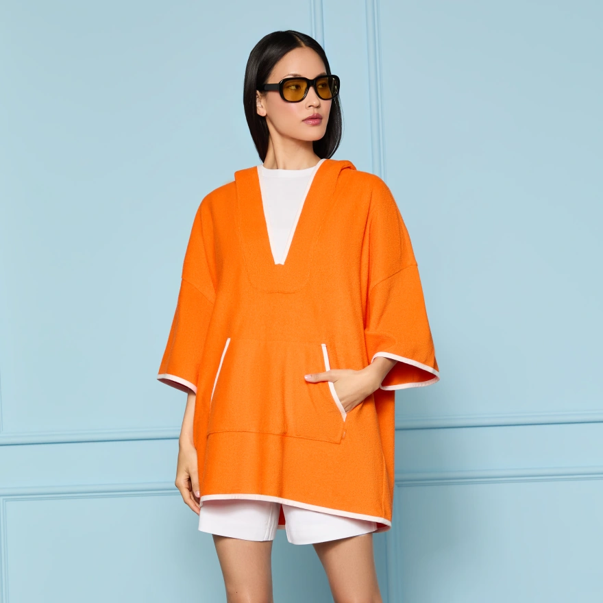 beach poncho dress Beach Poncho Dress / Black