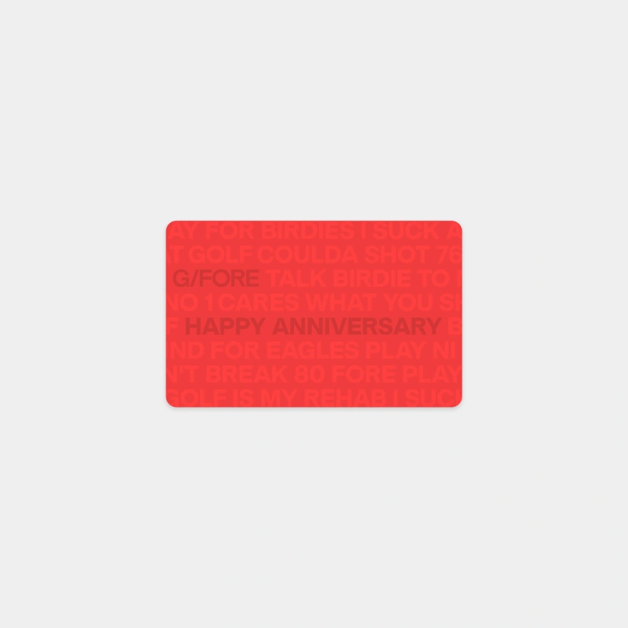G/FORE E-GIFT CARD in Anniversary