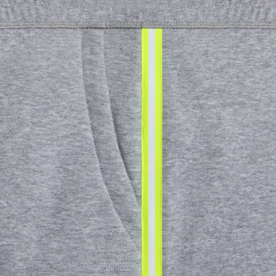 BRUSHED BACK FRENCH TERRY LOUNGE PANT in MELANGE GREY - Alternate Image 4