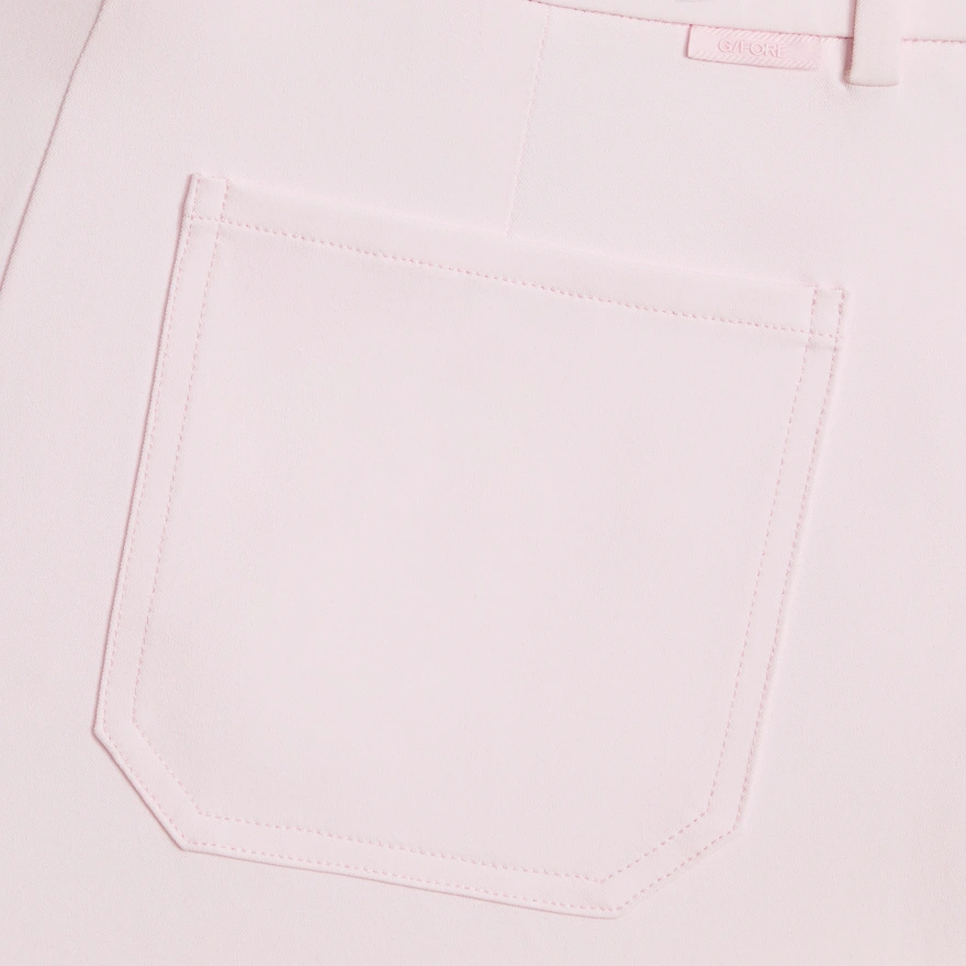 STRETCH PERFORMANCE TWILL STRAIGHT LEG TROUSER in Blush - Alternate Image 4