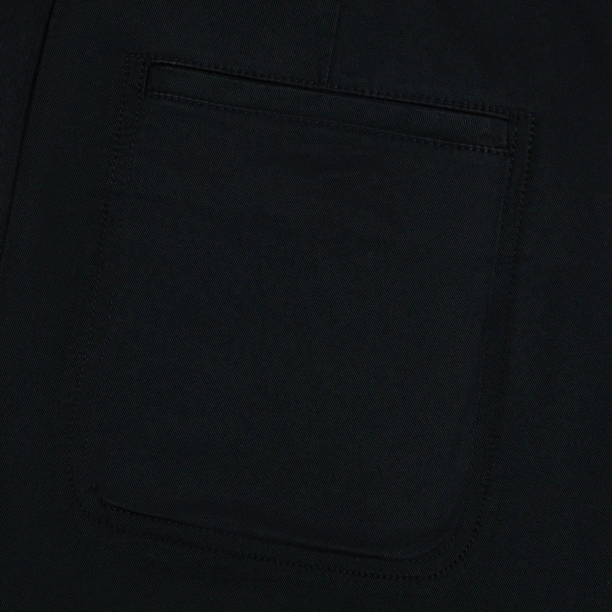 LTD RELEASE STRETCH COTTON GABARDINE BARREL LEG TROUSER in Onyx - Alternate Image 4