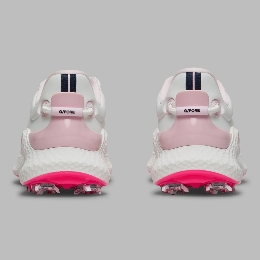 WOMEN'S MG4+ O2 G/LOCK GOLF SHOE in Snow / Blush - Alternate Image 4