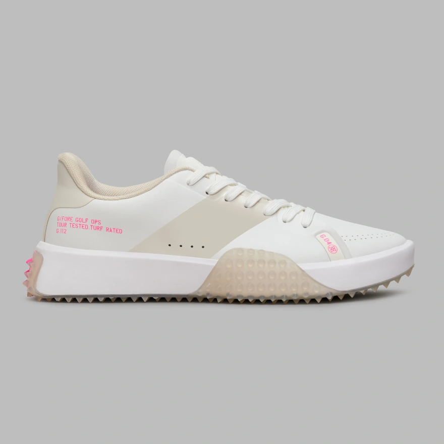 WOMEN'S G.112 SADDLE STRIPE KILTIE GOLF SHOE in SNOW / MULTI - Alternate Image 2